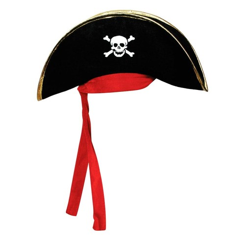 Adult pirate hat crossbone - hat,