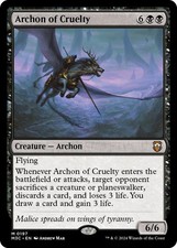 MTG Archon of Cruelty - 197 /