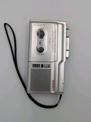 Sony microcassette corder - sony, microcassette-corder