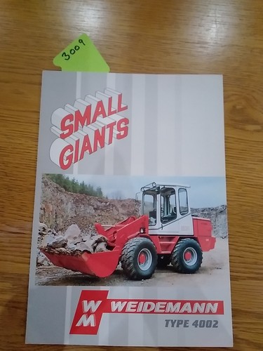 Weidemann type 4002 small - weidemann,