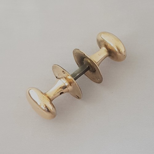Edwardian oval door knobs - edwardian,