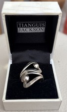 tianguis jackson silver Ring Size M