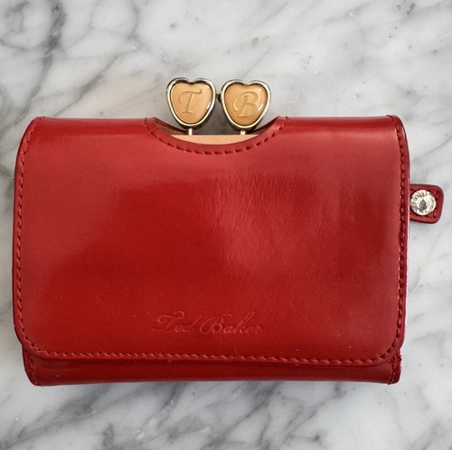 Red pink ted baker leather - baker,