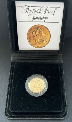 1982 proof full gold - 1982,