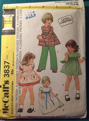 Vintage 1970s pattern mccalls - 1970s,