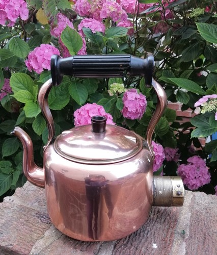 Antique electric copper kettle - electric,