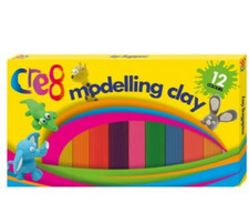 Kids Modeling Clay – 12 Soft Color Strips – Fun Craft Plastercine Set