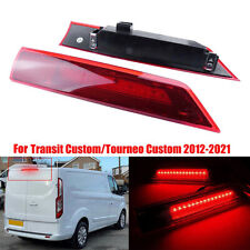 2x High Level 3rd LED Rear Brake Light For Transit Custom Barn Door