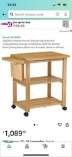 Butchers Block Kitchen Island 