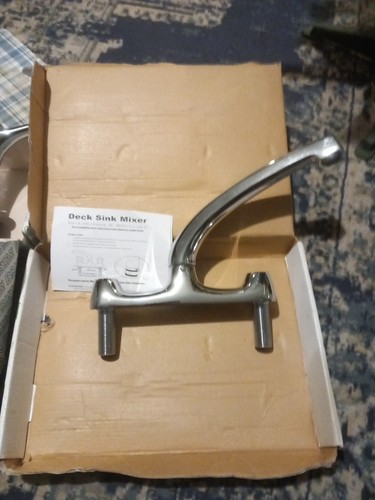 Kitchen sink deck mixer - sink,