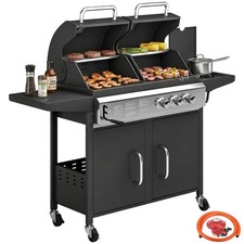 Outsunny burner hybrid dual - outsunny,
