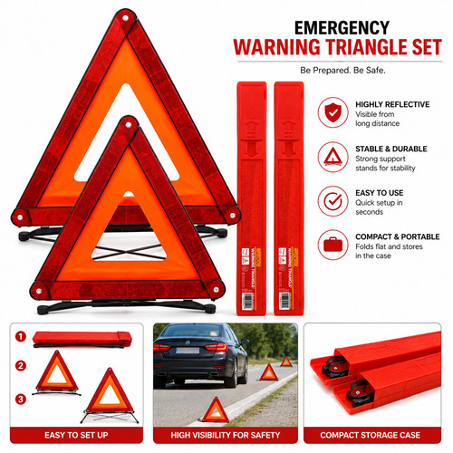 2xwarning car triangle - car,