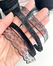 Black Lace & Velvet Ribbons