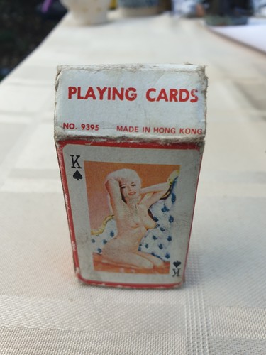 Miniture nude playing cards - miniture,