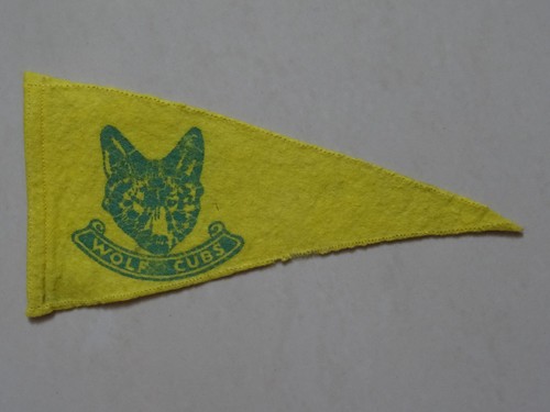 Wolf cubs scout - cubs, pennant