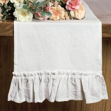 White Table Runner 108 Inches