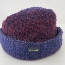 Vintage Kangol Ladies Cloche Bucket Hat Size 'Regular' 1980's Purple, Team M2