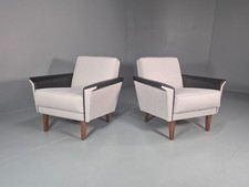 2 Mid Century Lounge Chairs