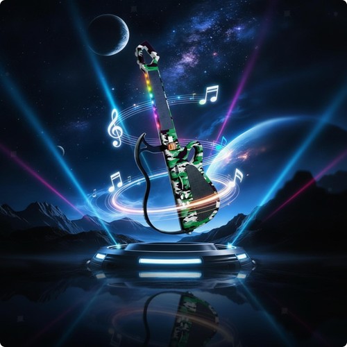 Smooth neck guitar - guitar, bluetooth