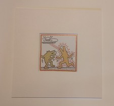 Keith Haring, Mounted picture