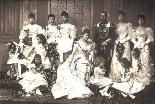 Royal wedding 1893 postcard - wedding,