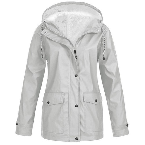 Womens fleece hooded parka - fleece,