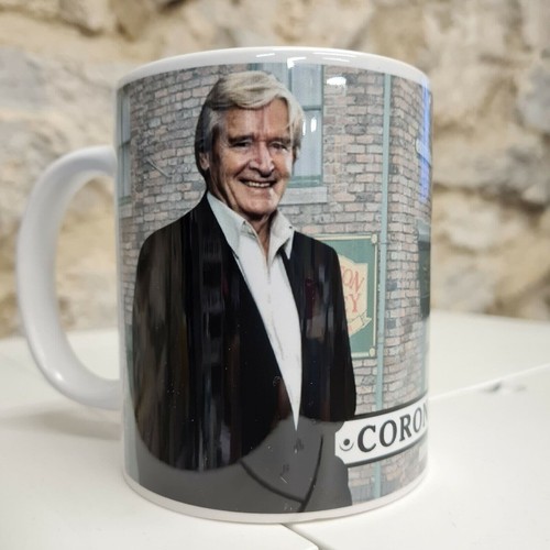 Ken barlow mug cup - barlow, coronation