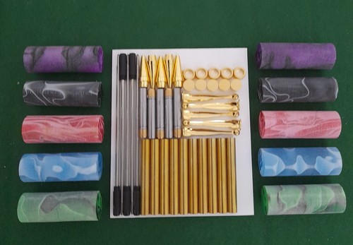 Acrylic pen blanks pre - blanks, bored