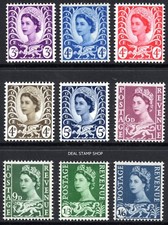 Qeii wales 1958 pre decimal - 1958-69, pre-decimal
