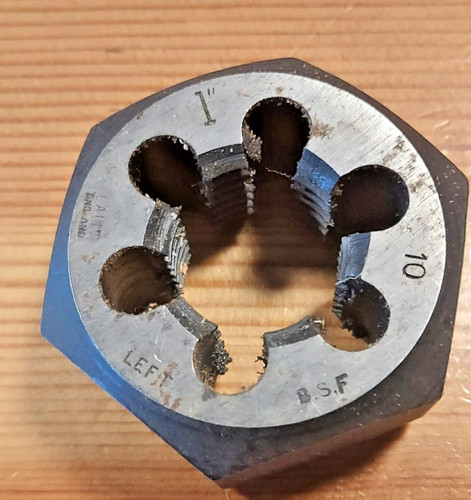 10tpi right hand thread - 1",