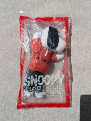 Snoopy rag doll vintage toy - snoopy,