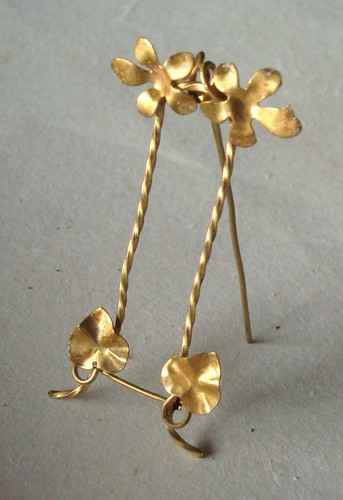 Antique miniature gold tone - antique,