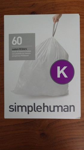 Simplehuman bin liners - k,