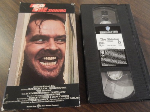 The shining jack nicholson vhs - the,