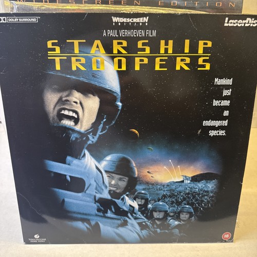 Laserdisc video movie starship - video,