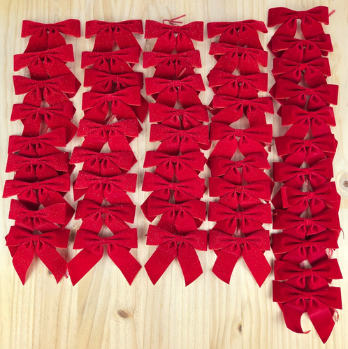 Small christmas red - christmas, bows