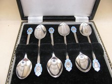 Vintage Sterling Silver & Blue