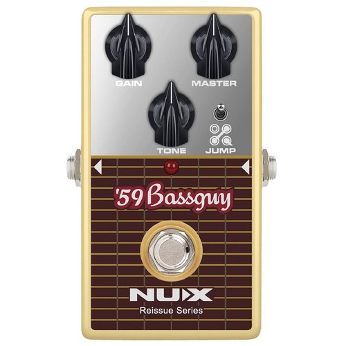 Nux bassguy overdrive pedal - nux,