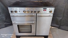 Rangemaster Infusion 90cm Induction/Electric Range Cooker, Stainless steel