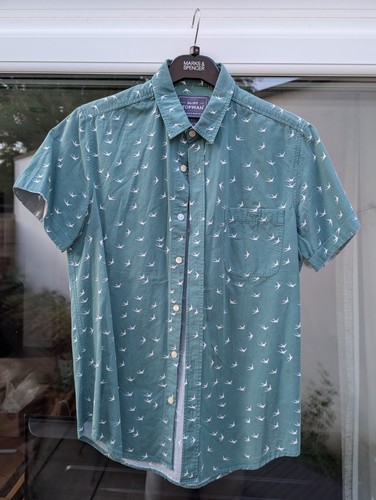 Mens green bird swallows - mens,