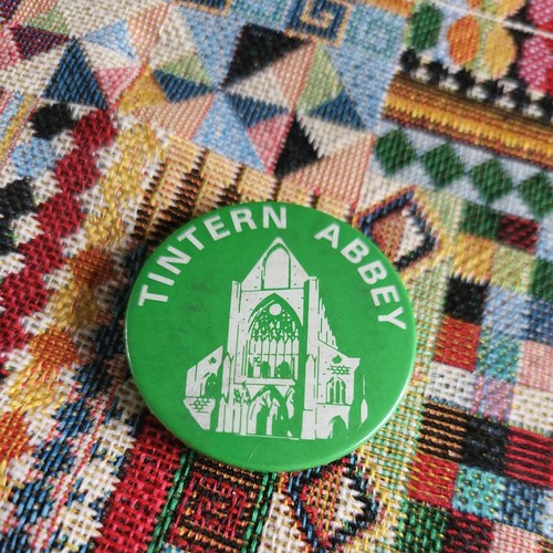 Tintern abbey vintage badge - abbey,