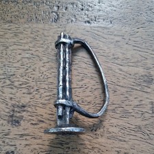Novelty Vintage Pewter Pipe