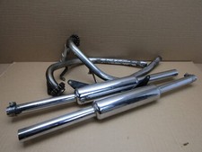 Triumph T140 ES 11,880 miles exhaust system (9578)