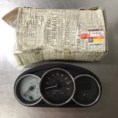 Renaultsport megane 3rs speedo - renaultsport,