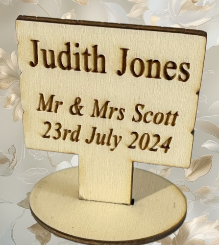 Personalised wedding table - wedding,