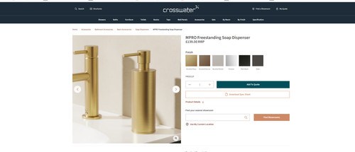 Crosswater mpro freestanding - crosswater,