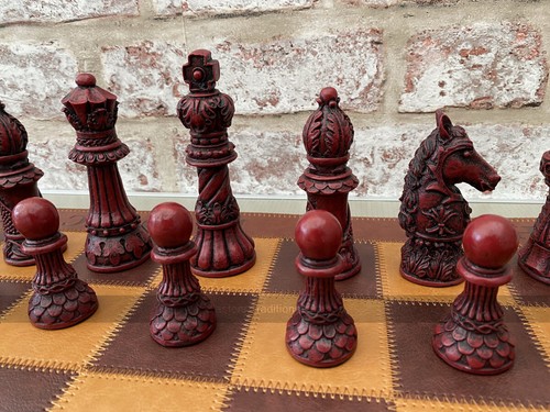 Ornate staunton berkeley chess - staunton,