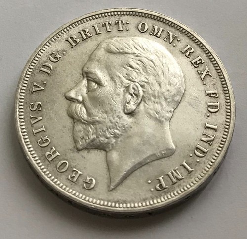 Silver crown coin - 1935, king