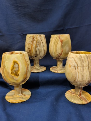 Set onyx goblets chalice - set,