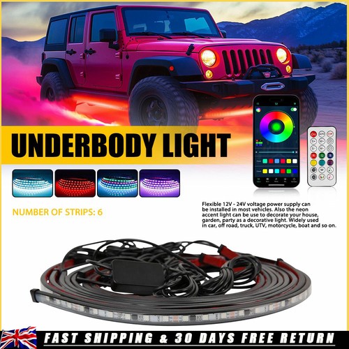 Rgb led strip car - strip, under